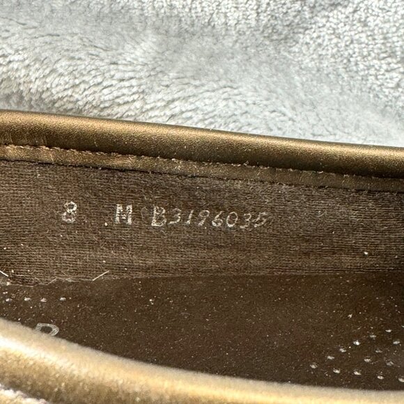 SAS womens shoes size 8M bronze all day comfort loafers slip on - Picture 7 of 16